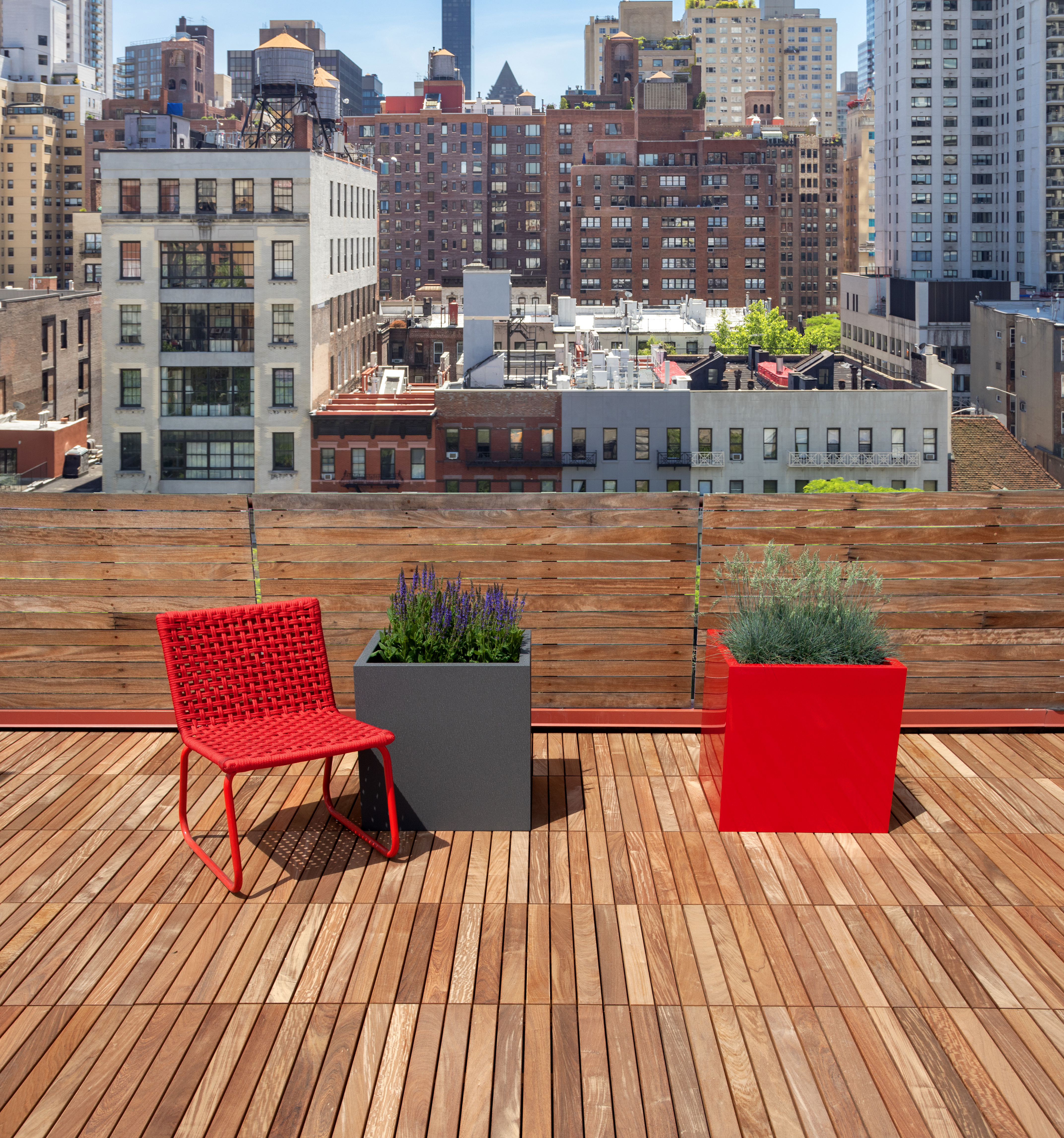 planting on a deck