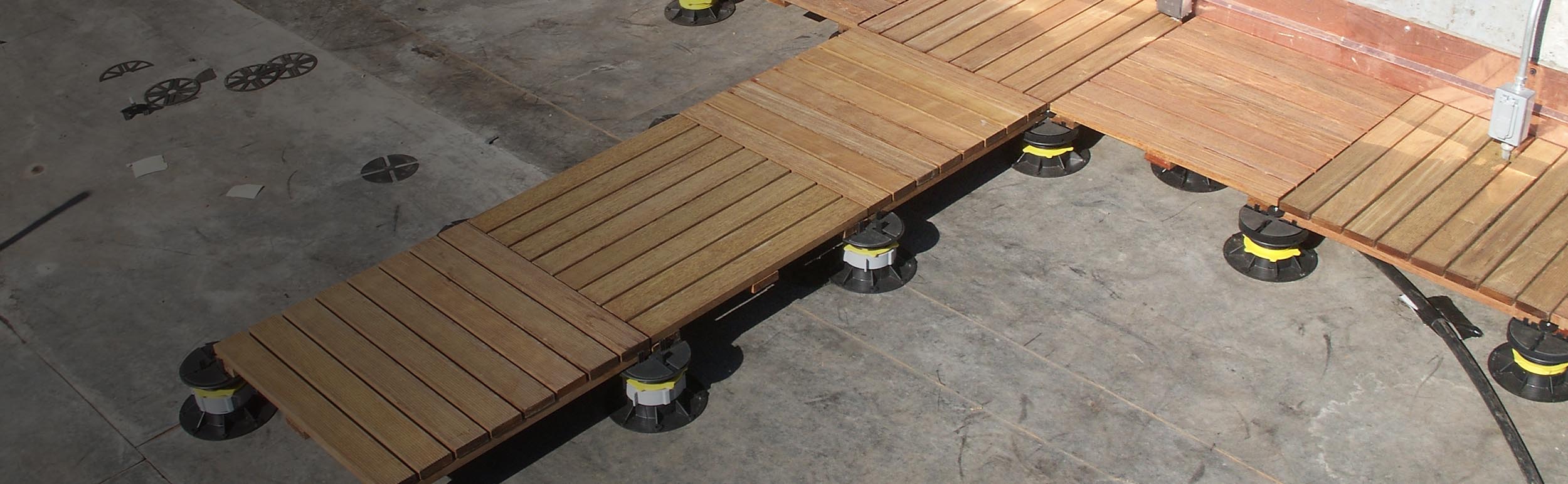 adjustable deck supports